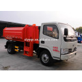 China New Condition 5cbm pequeno caminhão de recolha de resíduos